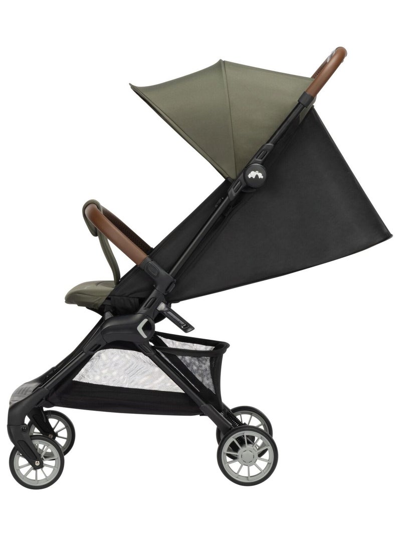 Poussette naissance ultra compacte Zephir, compatible cabine Vert clair - Kiabi