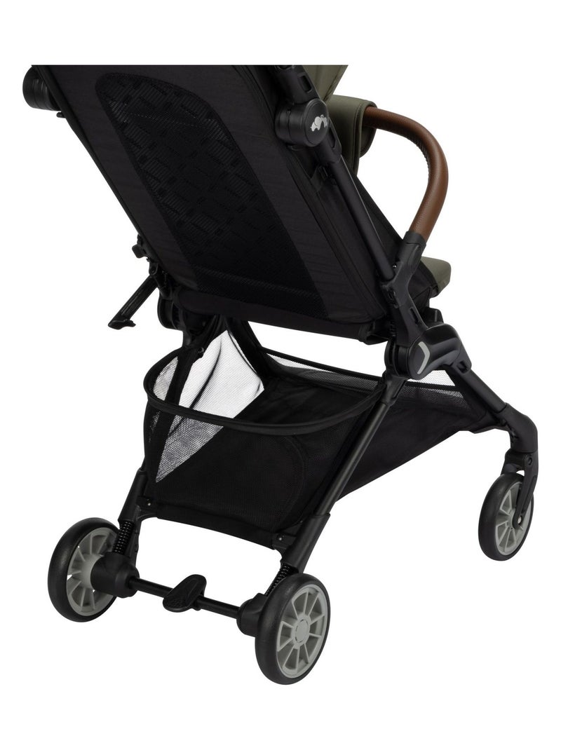 Poussette naissance ultra compacte Zephir, compatible cabine Vert clair - Kiabi