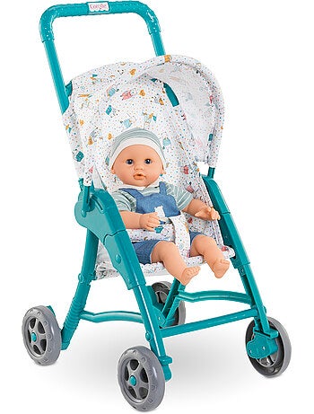 Poussette Oursons pour poupon 30 cm