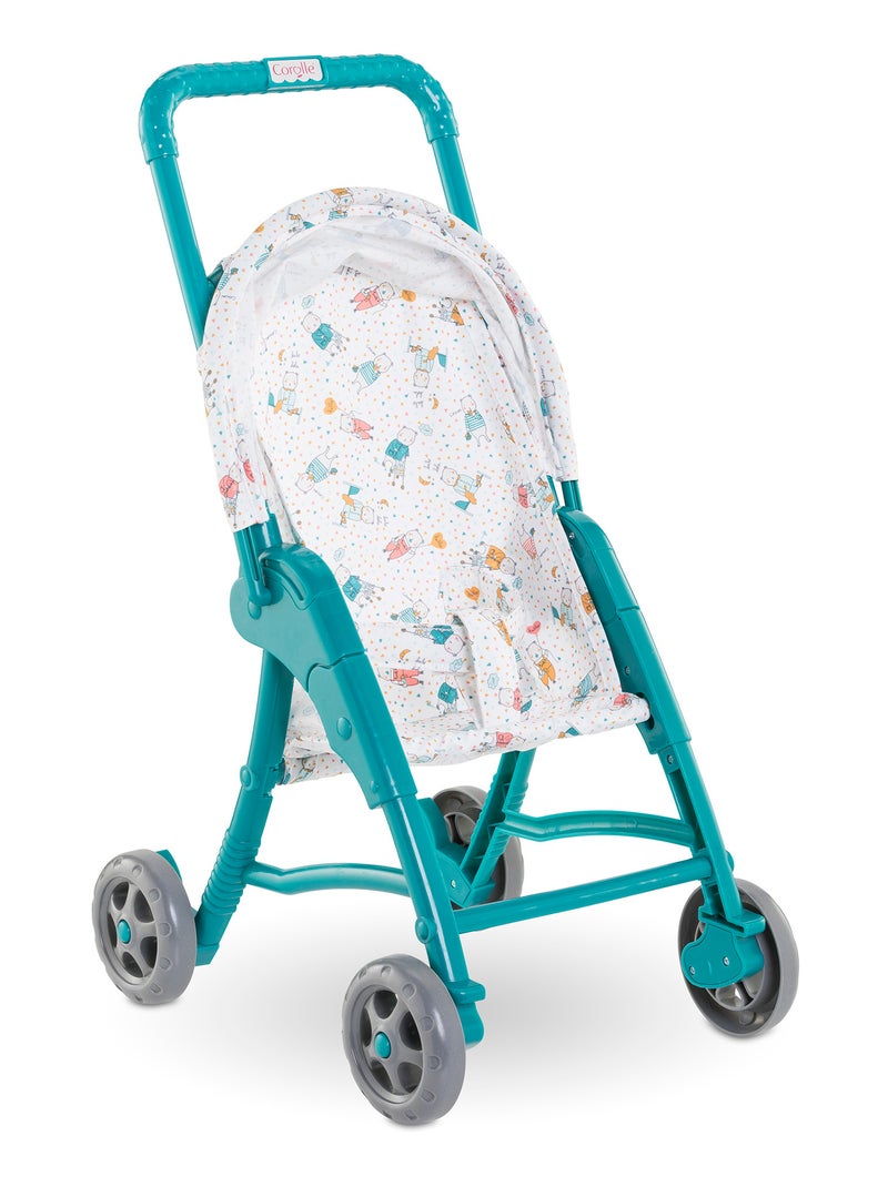 Poussette Oursons pour poupon 30 cm Vert - Kiabi