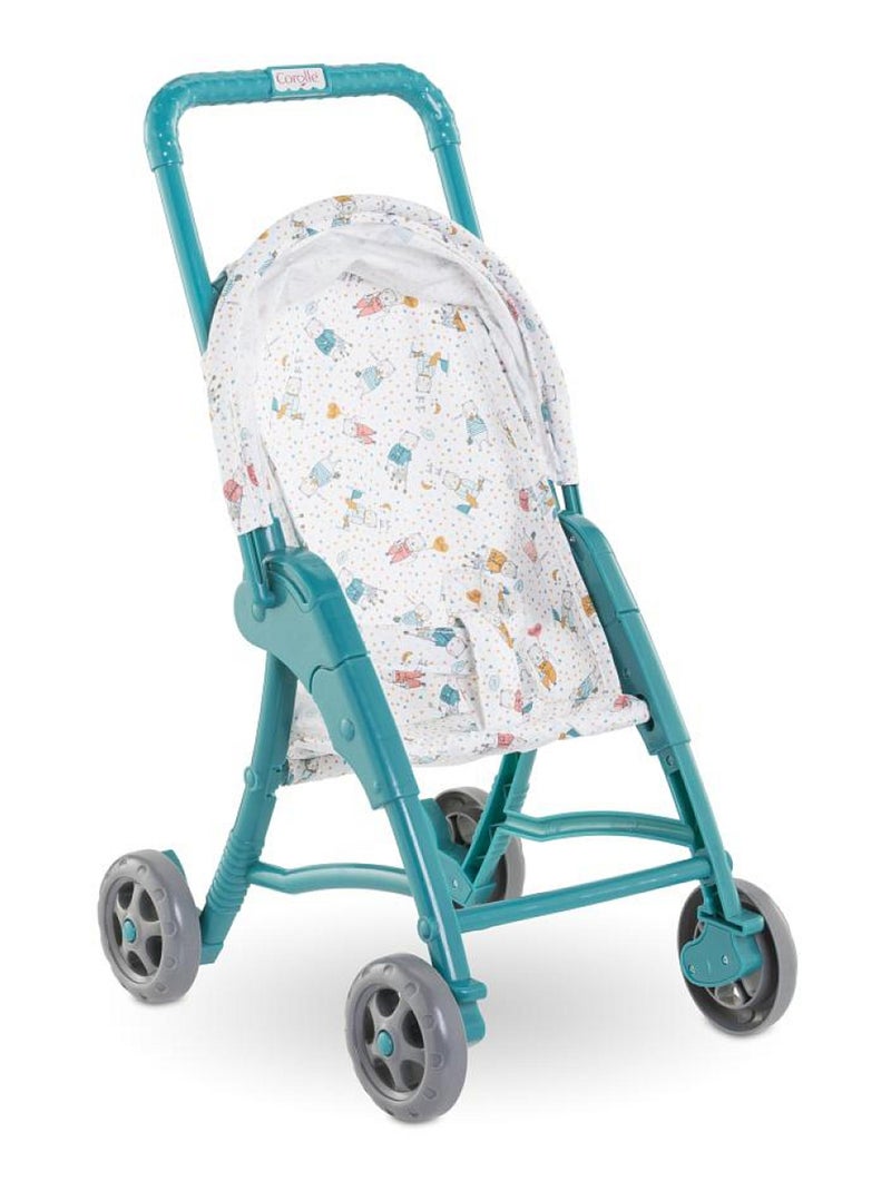 Poussette Oursons pour poupon 30 cm Vert - Kiabi