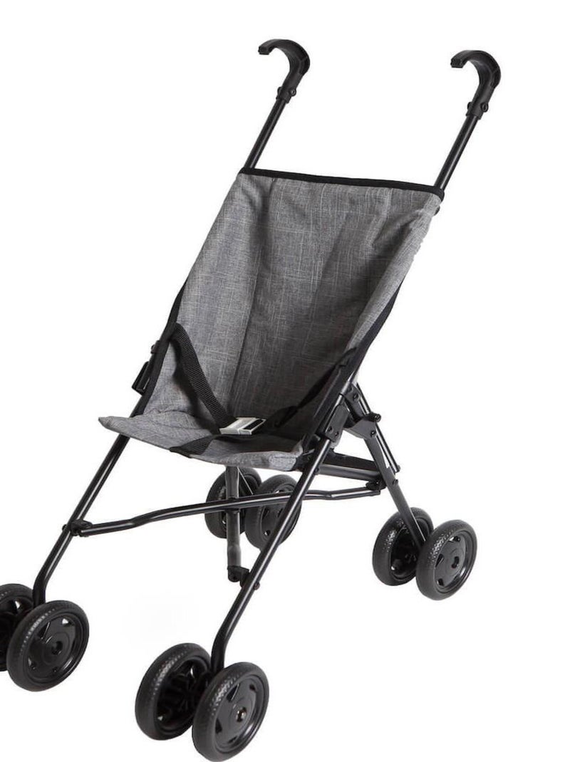 Poussette poupée GREY MELANGE N/A - Kiabi