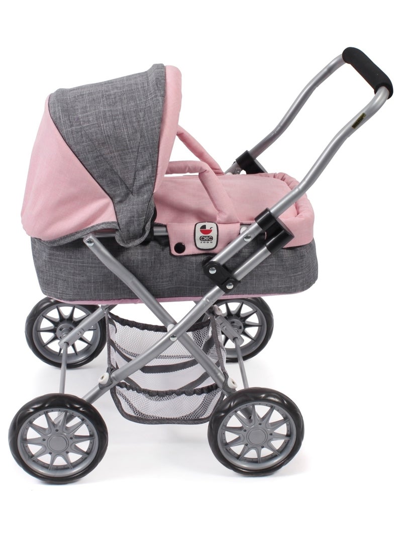 Poussette pour poupée  - Coloris 15. Gris - Kiabi