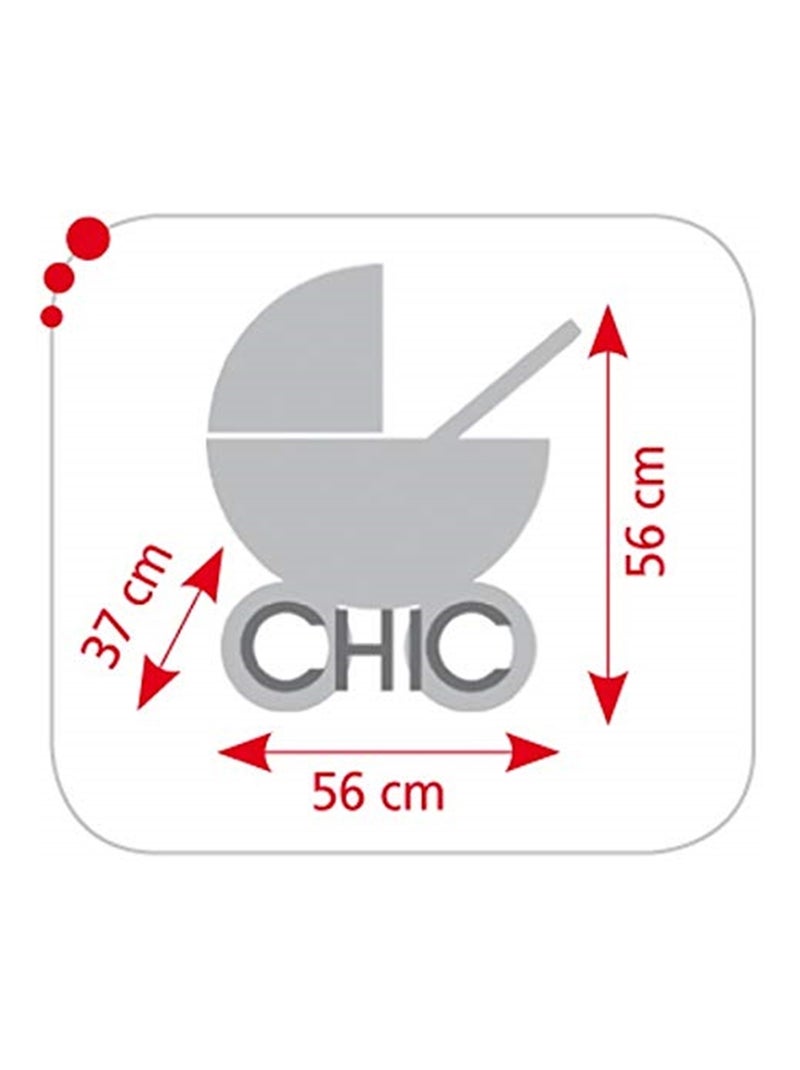 Poussette pour poupée  - Coloris 72 Bleu Rose - Kiabi