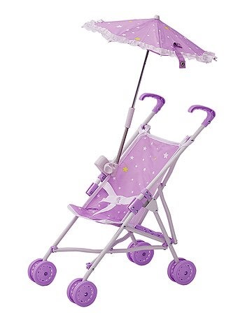 Poussette pour poupée 40 cm jeux d’imitation jouet