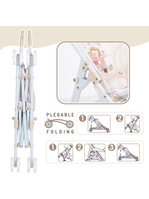 Poussette pour poupée colorbaby - Kiabi Poussette pour poupée colorbaby - Kiabi