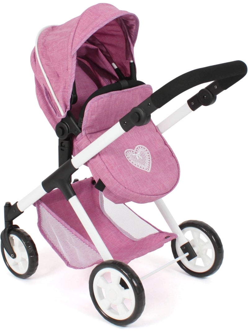 Poussette pour poupée Mila Rose - Kiabi
