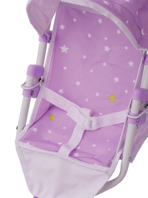 Poussette pour poupée poupon baigneur 40 cm - Kiabi