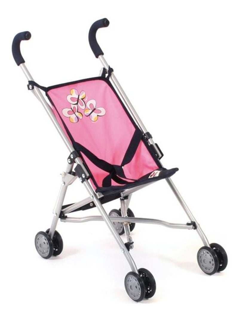 Poussette pour poupée "Roma" Rose - Kiabi