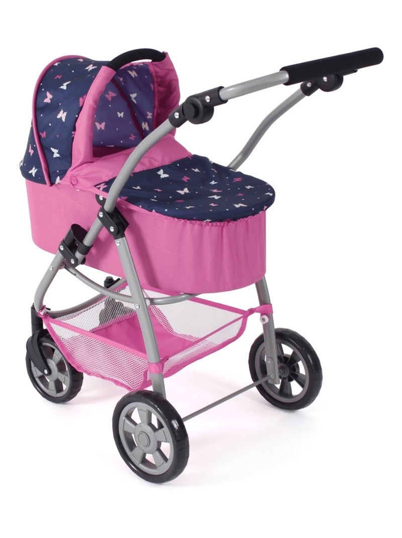 Poussette pour poupées, 3 en 1 EMOTION - Papillon Multicolore - Kiabi