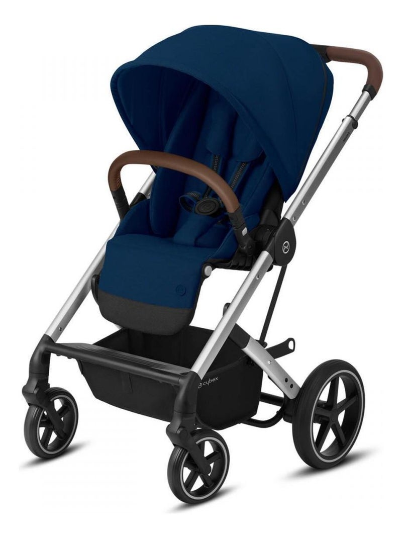 Poussette Tout-Terrain BALIOS S LUX châssis Argent siège Bleu Blue 2020 Bleu - Kiabi
