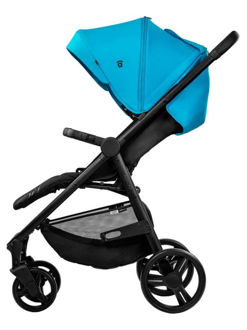 Poussette tout terrain compacte inclinable - Iconic Bleu - Kiabi