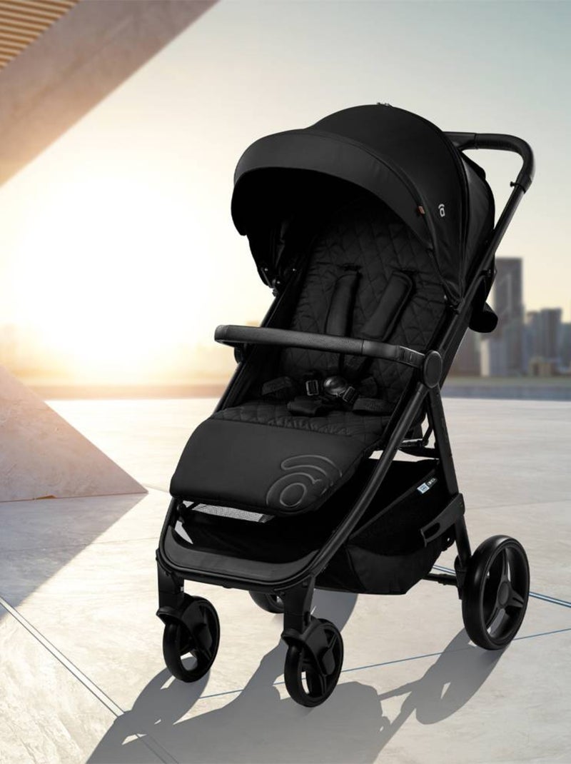 Poussette tout terrain compacte inclinable - Iconic Noir - Kiabi