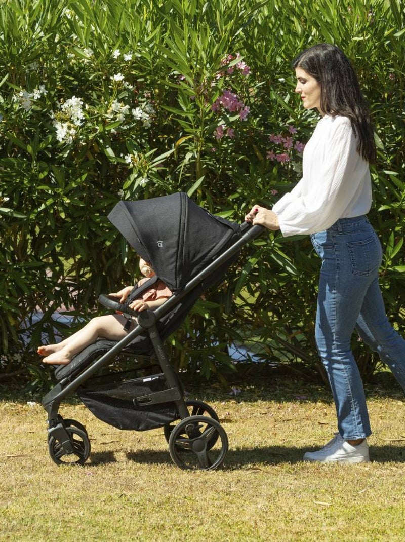 Poussette tout terrain compacte inclinable - Iconic Noir - Kiabi