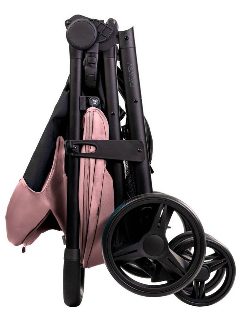 Poussette tout terrain compacte inclinable - Iconic Rose - Kiabi