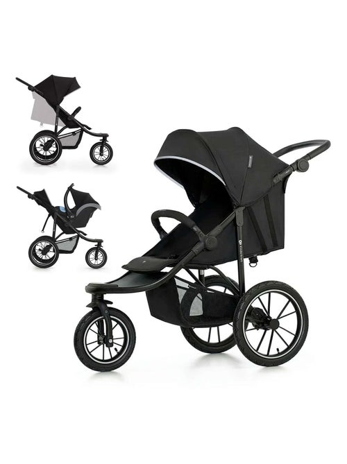 Poussette tout terrain helsi 2 modèle pratique et confortable - Kiabi