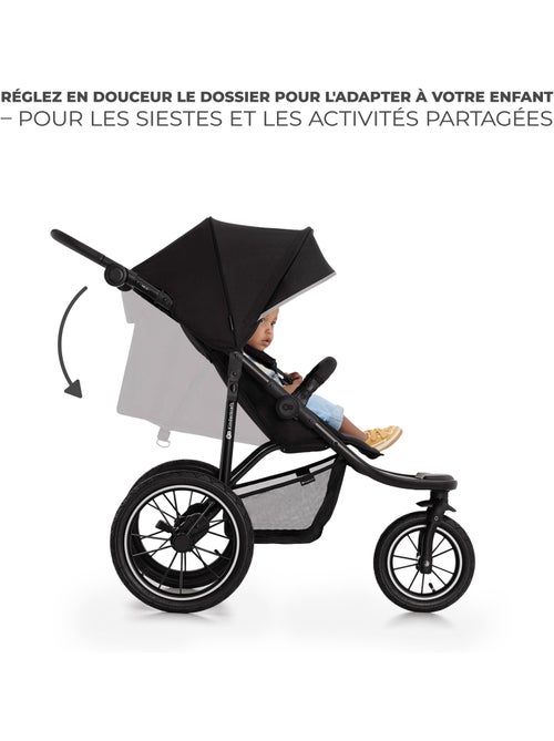 Poussette Tout-Terrain Kinderkraft HELSI 2 avec 3 Roues Gonflables et Dossier Allongeable - Kiabi Poussette Tout-Terrain Kinderkraft HELSI 2 avec 3 Roues Gonflables et Dossier Allongeable - Kiabi