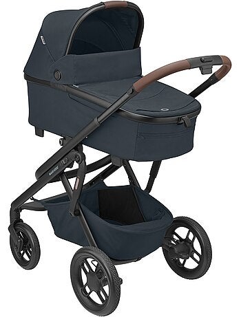 Poussette tout-terrain lila xp+, avec nacelle bébé