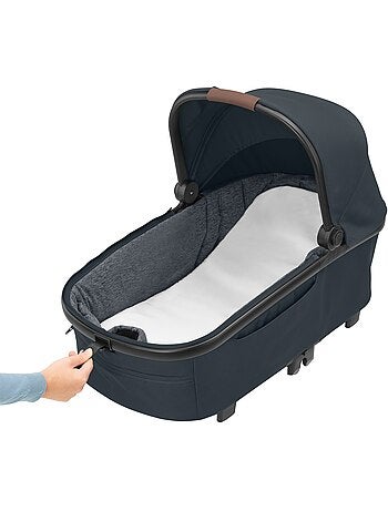 Poussette tout-terrain lila xp+, avec nacelle bébé