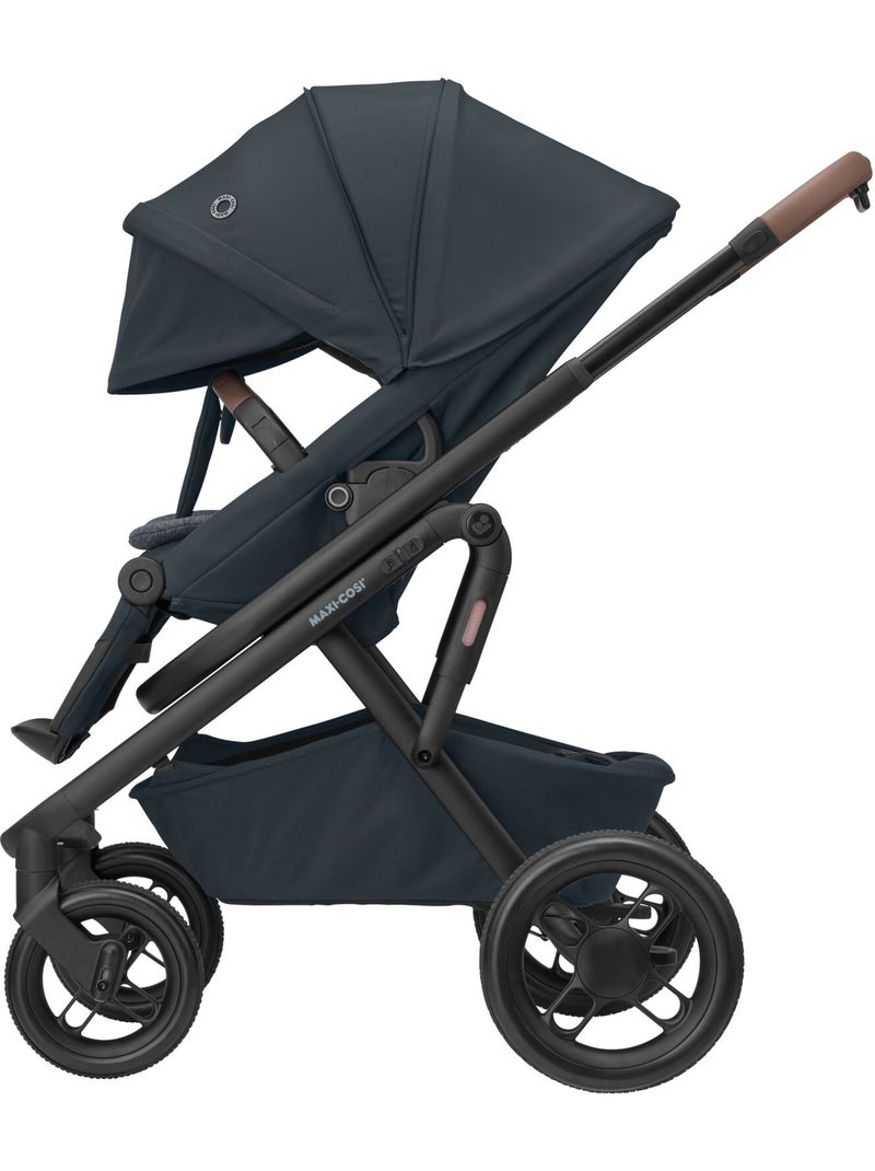 Poussette tout-terrain lila xp+, avec nacelle bébé Blanc Gris - Kiabi