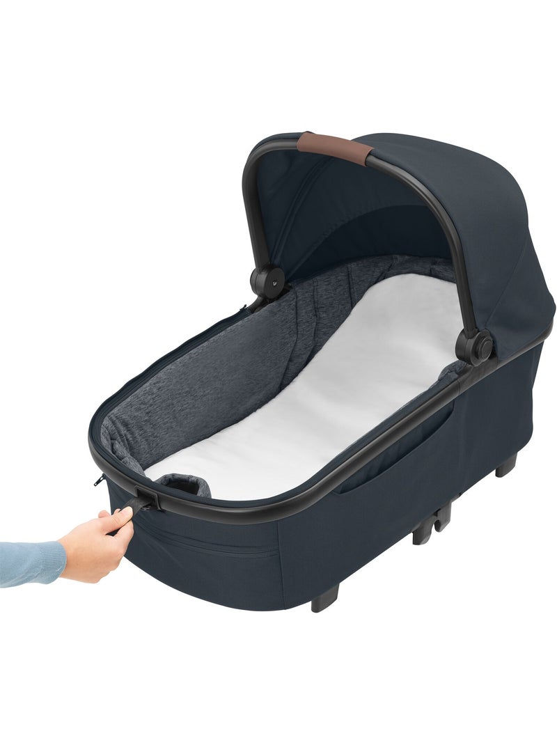Poussette tout-terrain lila xp+, avec nacelle bébé Blanc Gris - Kiabi