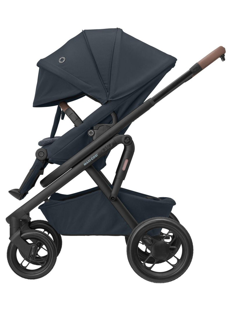 Poussette tout-terrain Lila XP+, avec Nacelle bébé Gris - Kiabi