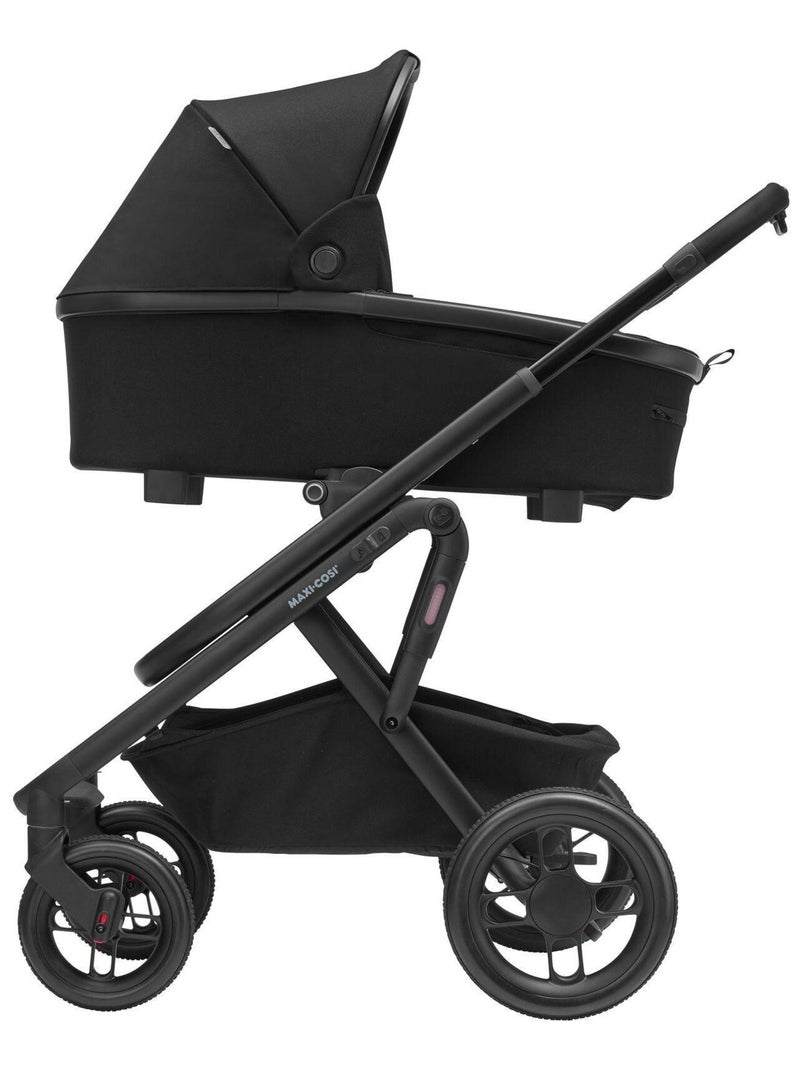Poussette tout-terrain Lila XP+, avec Nacelle bébé Noir - Kiabi