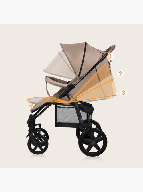 Poussette tout terrain LIONELO Annet Plus - Amortisseurs - Grandes roues - Accessoires - Kiabi Poussette tout terrain LIONELO Annet Plus - Amortisseurs - Grandes roues - Accessoires - Kiabi