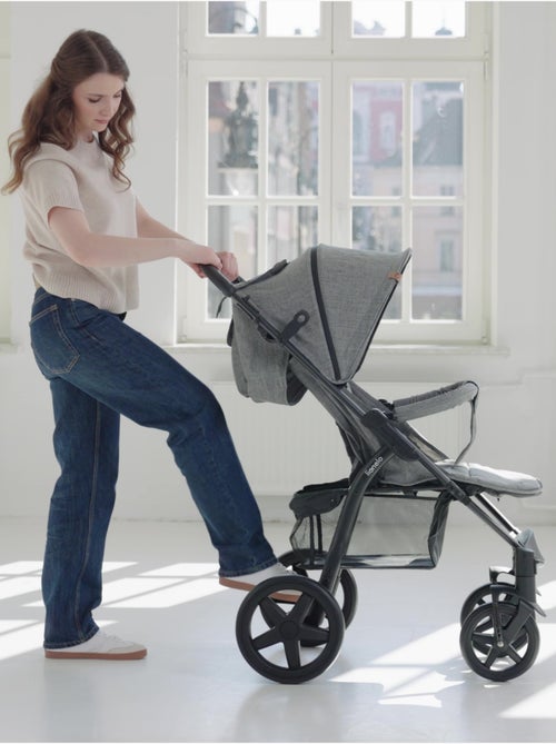 Poussette tout terrain LIONELO Annet Plus - Amortisseurs - Grandes roues - Accessoires - Kiabi Poussette tout terrain LIONELO Annet Plus - Amortisseurs - Grandes roues - Accessoires - Kiabi