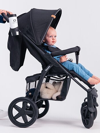 Poussette tout terrain LIONELO Annet Plus - Amortisseurs - Grandes roues - Accessoires