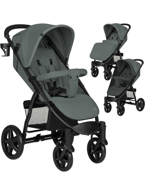 Poussette tout terrain LIONELO Annet Plus - Amortisseurs - Grandes roues - Accessoires - Kiabi Poussette tout terrain LIONELO Annet Plus - Amortisseurs - Grandes roues - Accessoires - Kiabi