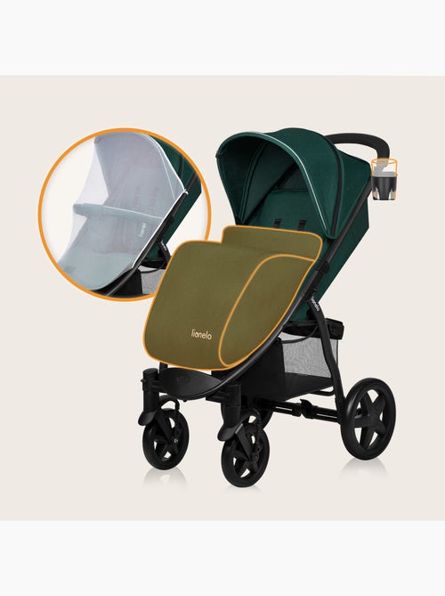 Poussette tout terrain LIONELO Annet Plus - Amortisseurs - Grandes roues - Accessoires - Kiabi Poussette tout terrain LIONELO Annet Plus - Amortisseurs - Grandes roues - Accessoires - Kiabi