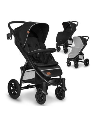 Poussette tout terrain LIONELO Annet Tour - Grandes roues gonflables - Jusqu'à 22 kg
