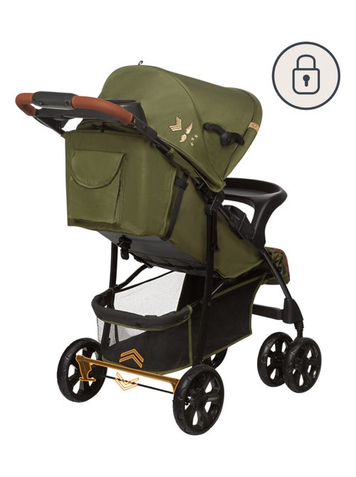 Poussette tout terrain LIONELO Emma - 6-36 mois - Sac inclus - Pliage rapide - Kiabi
