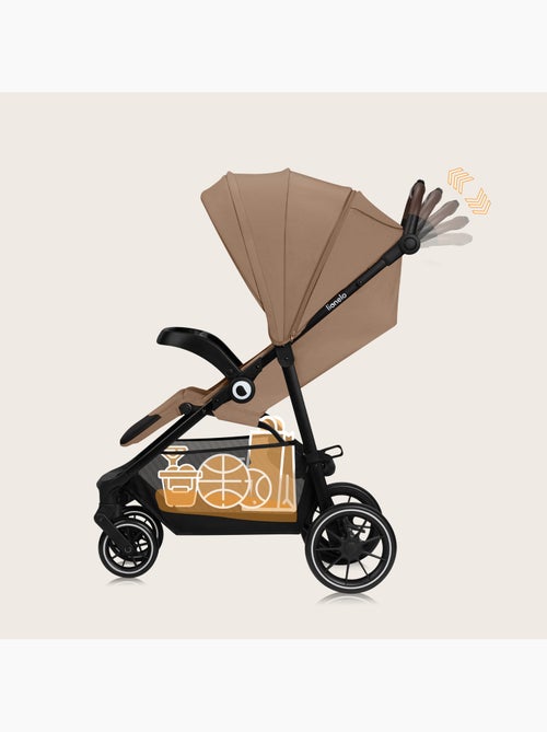 Poussette tout terrain LIONELO Emma One - Pliage rapide - Grand roues - 6-48 mois - Kiabi