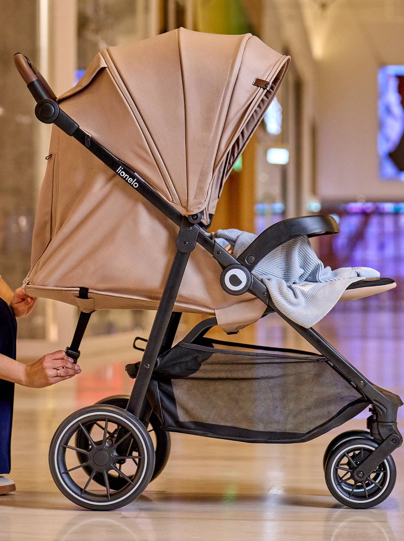 Poussette tout terrain LIONELO Emma One - Pliage rapide - Grand roues - 6-48 mois Gris - Kiabi