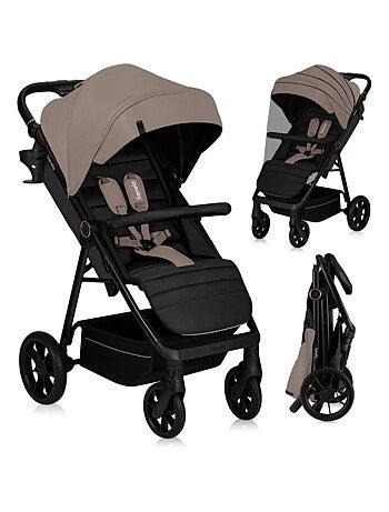 Poussette tout terrain LIONELO Mira - Jusqu'à 22 Kg - Grande surface - Grandes roues