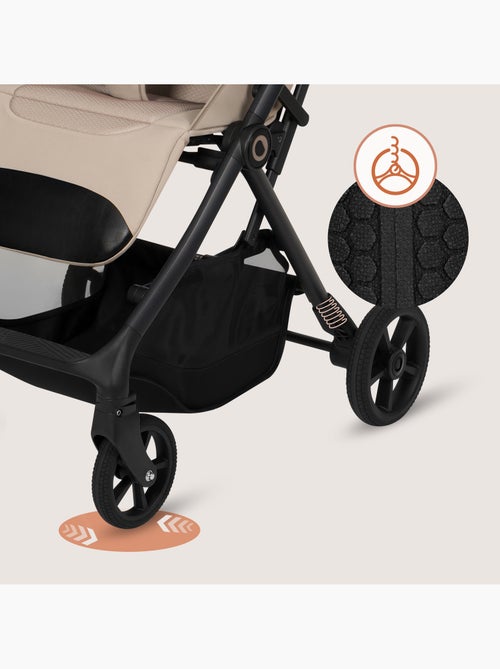 Poussette tout terrain LIONELO Tansi - Roues GravelTech - Amortissements - Légère - Pliage à une mai - Kiabi