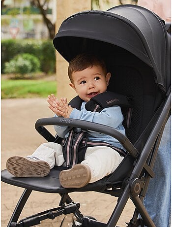 Poussette tout terrain LIONELO Tansi - Roues GravelTech - Amortissements - Légère - Pliage à une mai
