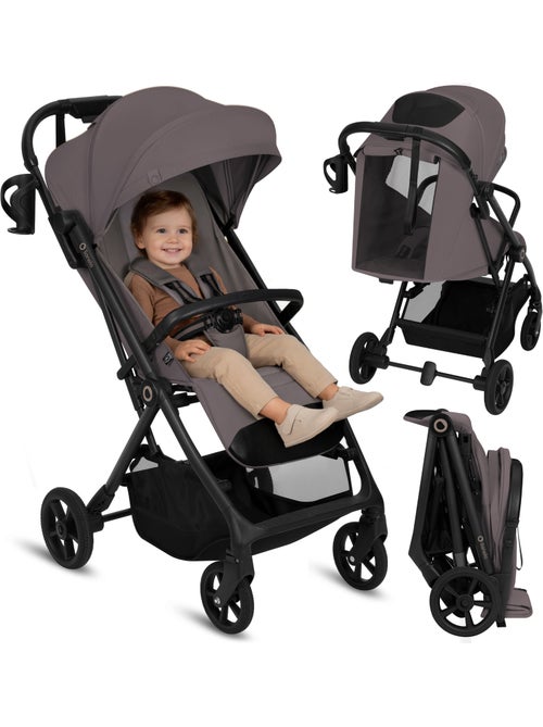Poussette tout terrain LIONELO Tansi - Roues GravelTech - Amortissements - Légère - Pliage à une mai - Kiabi Poussette tout terrain LIONELO Tansi - Roues GravelTech - Amortissements - Légère - Pliage à une mai - Kiabi