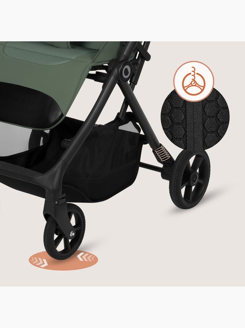 Poussette tout terrain LIONELO Tansi - Roues GravelTech - Amortissements - Légère - Pliage à une mai - Kiabi Poussette tout terrain LIONELO Tansi - Roues GravelTech - Amortissements - Légère - Pliage à une mai - Kiabi