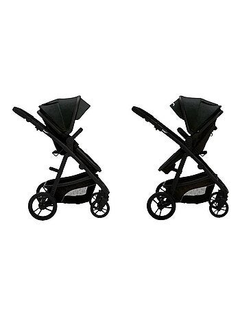 Poussette trio 3 en 1 convertible en nacelle, couvre-pieds et siège auto 0+ - Two+ 2