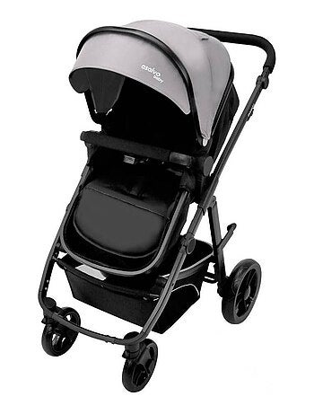 Poussette trio 3 en 1 convertible en nacelle, couvre-pieds et siège auto 0+ - Two+ 2