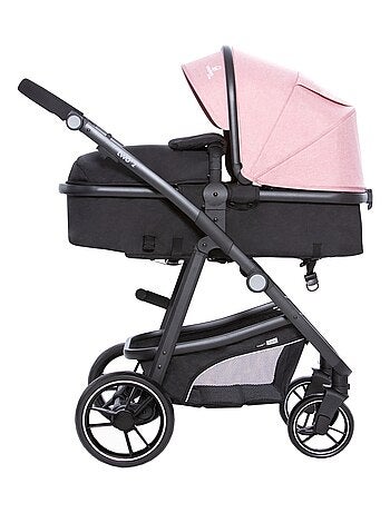 Poussette trio 3 en 1 convertible en nacelle, couvre-pieds et siège auto 0+ - Two+ 2