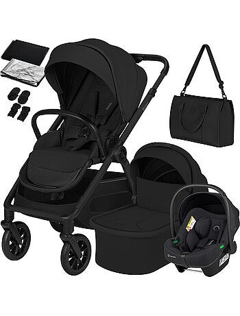 Poussette 3en1 LIONELO Layla - Pack poussette, Nacelle, Cosi et Accessoires - Jusqu'à 22kg