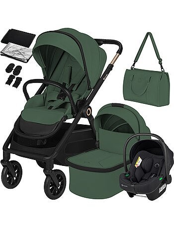 Poussette 3en1 LIONELO Layla - Pack poussette, Nacelle, Cosi et Accessoires - Jusqu'à 22kg