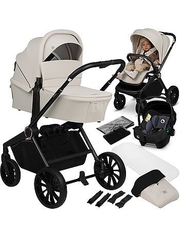 Poussette Trio LIONELO Mika Plus - Jusqu'à 4 ans - Poussette, Nacelle, Siege auto et Accessoires