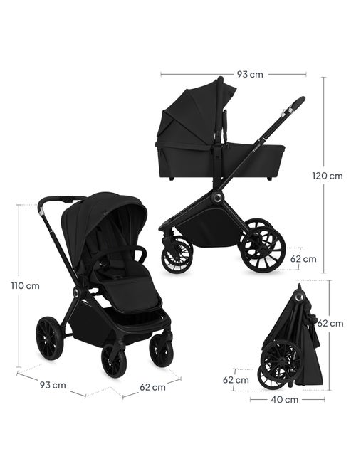 Poussette Trio LIONELO Mika Plus - Jusqu'à 4 ans - Poussette, Nacelle, Siege auto et Accessoires - Kiabi