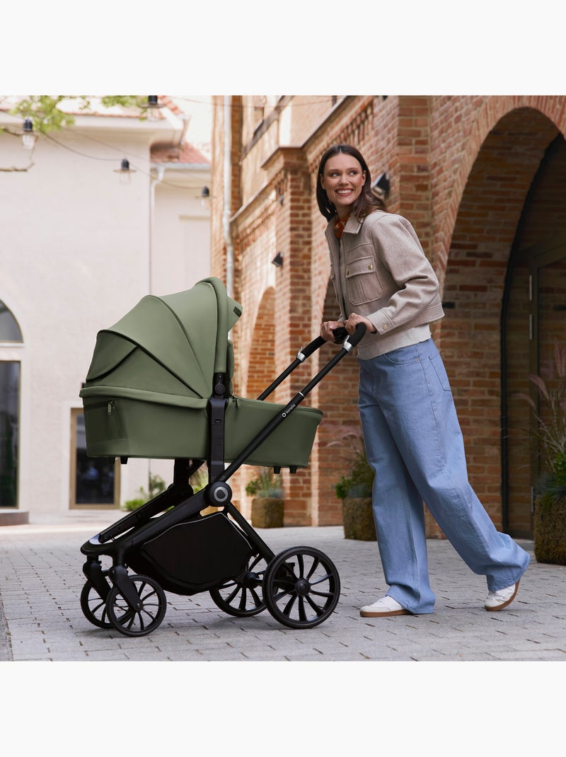 Poussette Trio LIONELO Mika Plus - Jusqu'à 4 ans - Poussette, Nacelle, Siege auto et Accessoires Vert - Kiabi