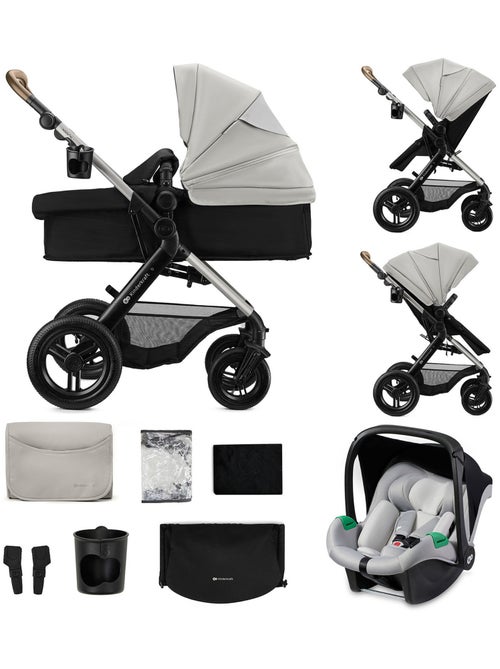 Poussette trio moov 2 modèle pratique et confortable - Kiabi